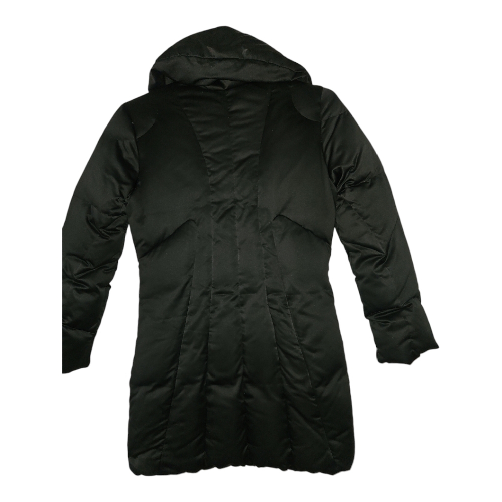 Calvin Kleon Down Coat Size XS Black Full 2 Way Zip Pockets - Picture 7 of 11